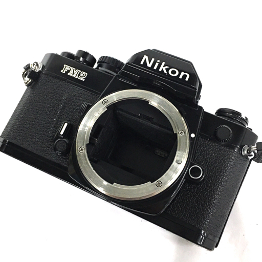 1円 Nikon FM2 ブラック AF NIKKOR 28-85mm 1:3.5-4.5 一眼レフフィルムカメラ ボディ レンズ ニコン C4079_画像3