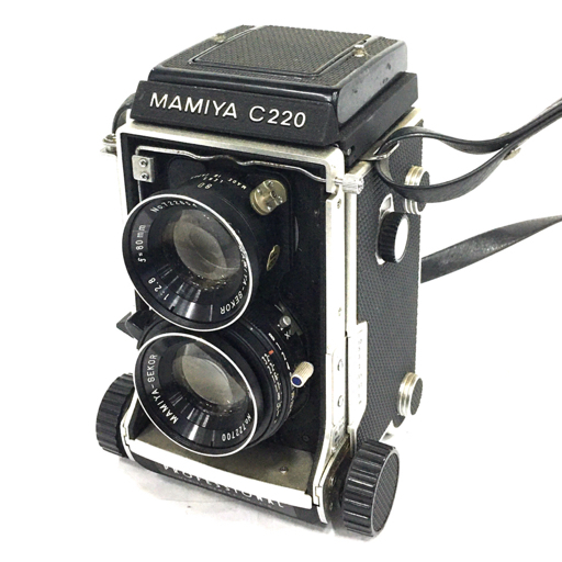 1円 MAMIYA C220 PROFESSIONAL MAMIYA-SEKOR 1:2.8 80mm 二眼レフ