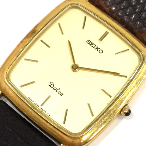 Yahoo!オークション - セイコー ドルチェ 裏蓋 18KT 総重量26.0g Yahoo!オークション - セイコー ドルチェ 裏蓋 18KT 総重量26.0g