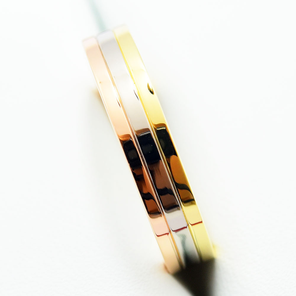 カルティエ リング トリニティ ルイ カルティエ ヴァンドーム Cartier 指輪 スリーカラー K18 750 #65 約24.5号 新品仕上げ 中古
