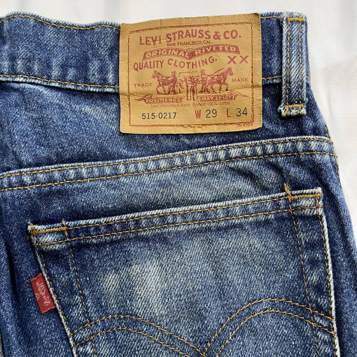 515-0217』 LEVI'S リーバイス デニムパンツ 無地 W29L33 www.npdwork.net