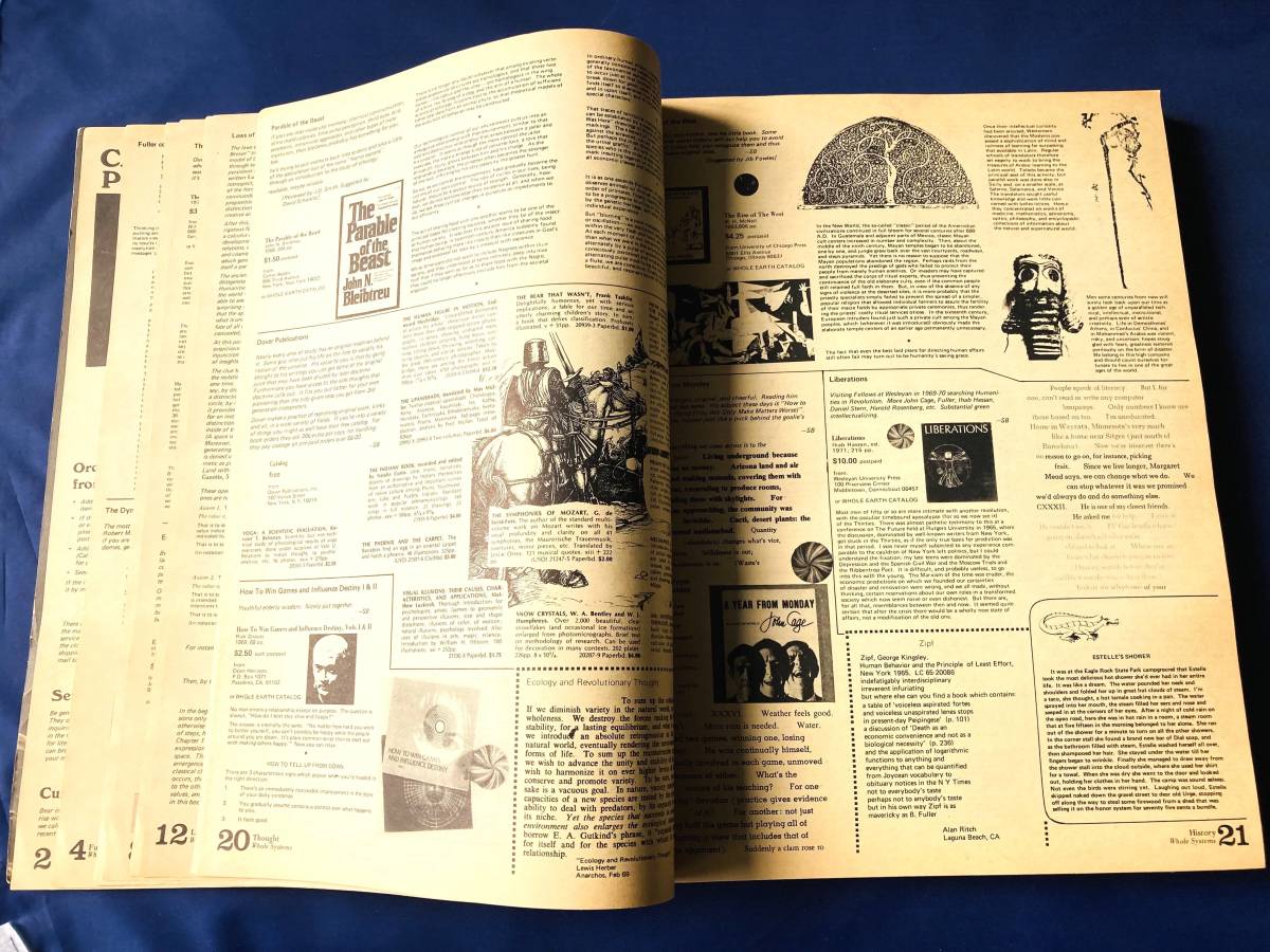 初版/洋書/絶版】 The Last Whole Earth Catalog ラストホールアース