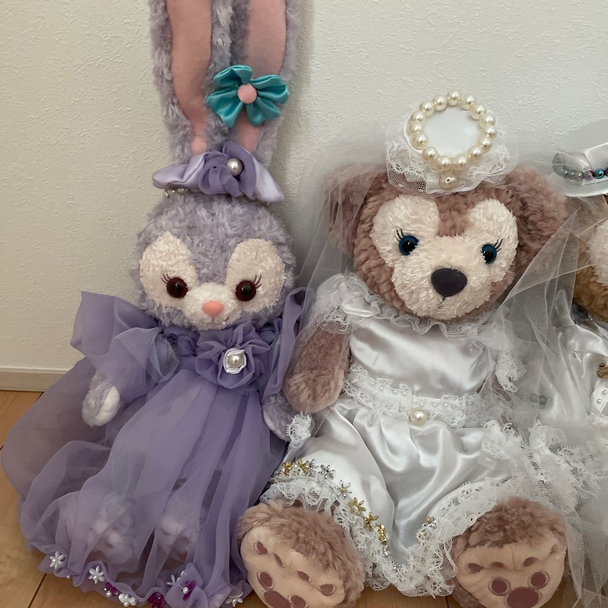 ダッフィーシェリーメイ ジェラトーニ ステラルー ぬいぐるみ TDS ディズニーシー 結婚式