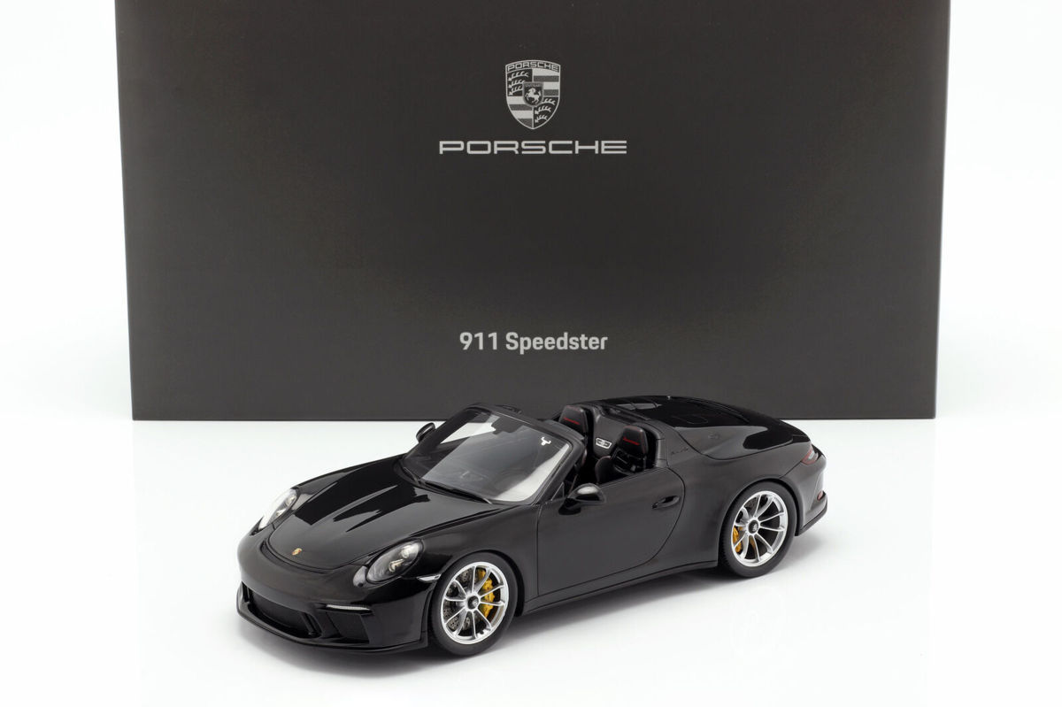 Spark 1/18 Porsche 911 (991 II) Speedster 2019　ブラック　ポルシェ　スピードスター　スパーク　ケース付