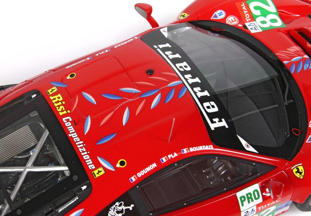BBR 1/18 Ferrari 488 LM GTE PRO Team RISI 24H Le Mans 2020 フェラーリ P18202_画像6