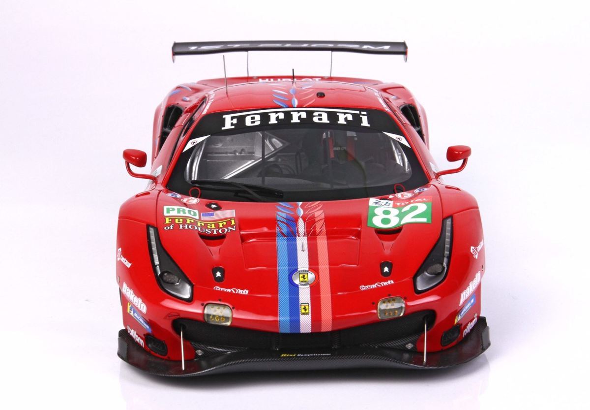 BBR 1/18 Ferrari 488 LM GTE PRO Team RISI 24H Le Mans 2020 フェラーリ P18202_画像4