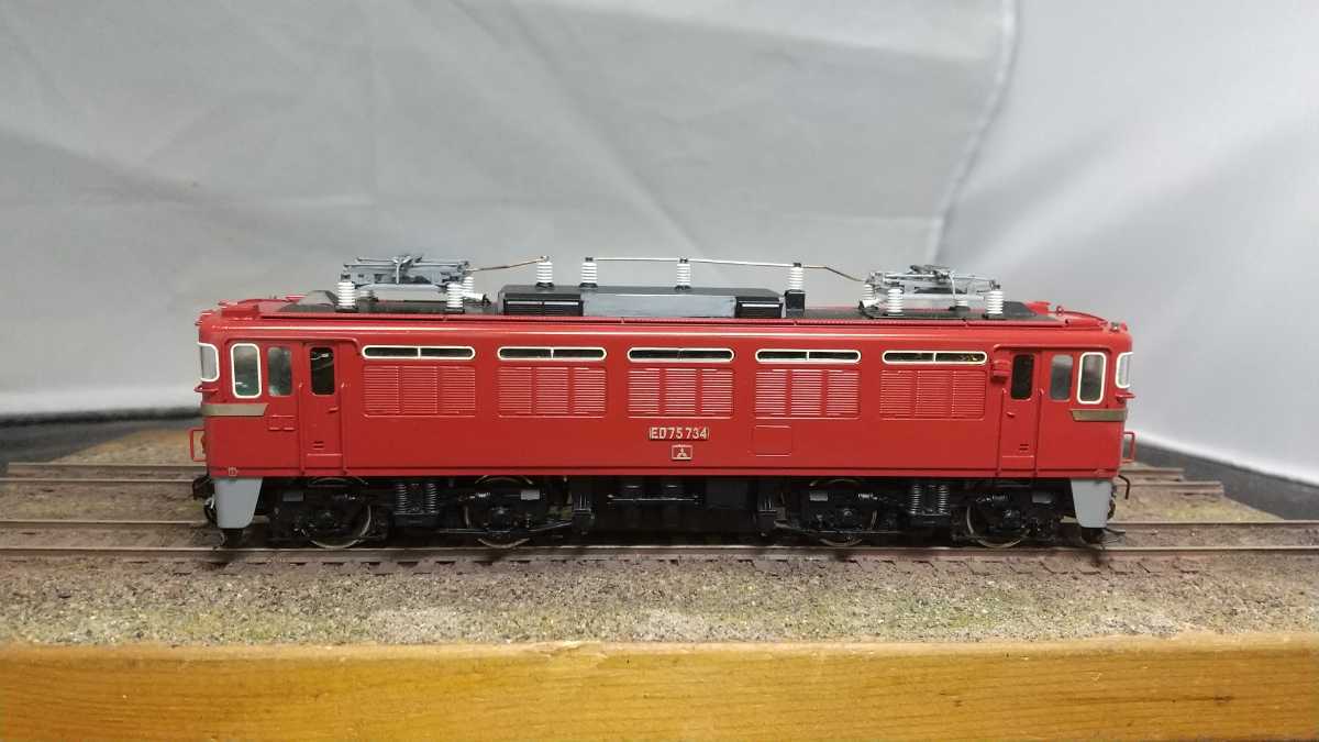 天賞堂 ED75-700 1/80 16.5mm 完成品 天賞堂 ED75-700 1/80 16.5mm 完成品