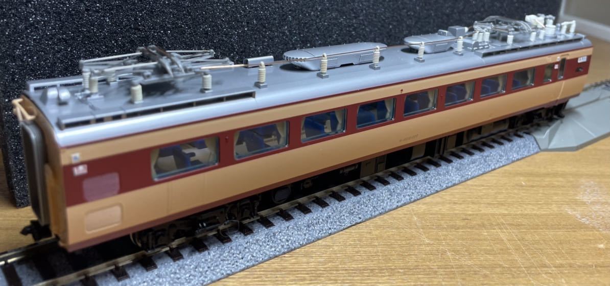 【室内灯付き】TOMIX HO 485系 モハ484 (M) 初期型 1両 国鉄特急色 HO-022 バラし