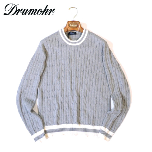 定価3.9万・新品・48】DRUMOHR(ドルモア)コットンカシミヤケーブル