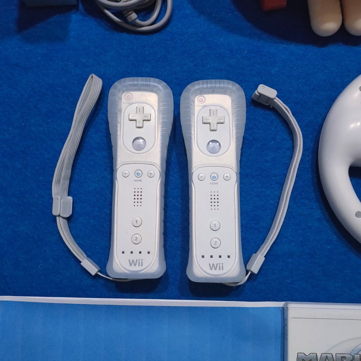 任天堂 Wii 太鼓の達人 タタコン マリオカートWiiリモコン ハンドルセット