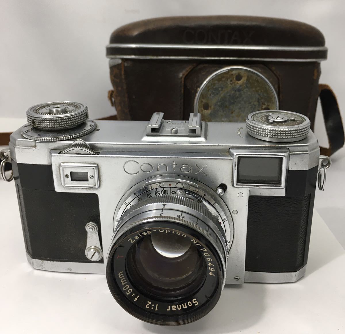 Contax Zeiss Ikon Sonnar 50mm F1.5 T Zeiss-Opton レンジ
