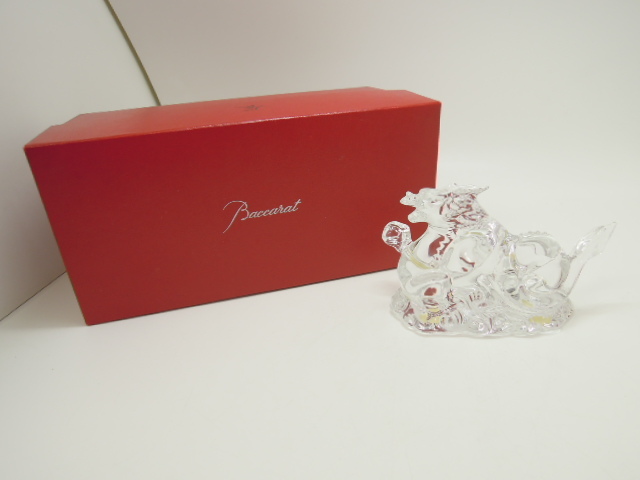 35379☆Baccarat バカラ 置物 ドラゴン オーナメント 十二支 辰
