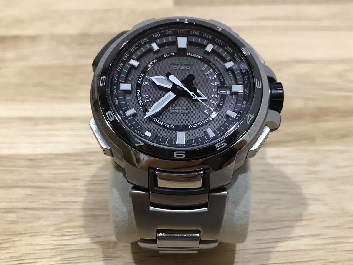 定価141750円 希少モデル CASIO PRO TREK プロトレック マナスル PRX