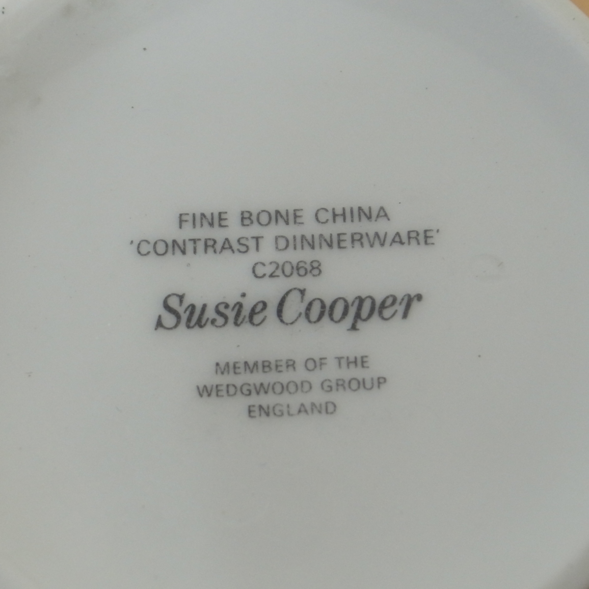 『1年保証』 2065T Susie DINNERWARE CONTRAST スージークーパー Cooper スージークーパー