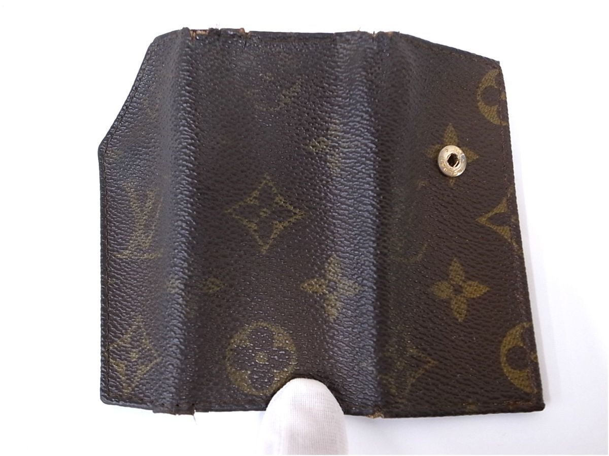 7073T 【本物保証】 LOUIS VUITTON ルイヴィトン モノグラム 4連 7073T 【本物保証】 LOUIS VUITTON ルイヴィトン モノグラム 4連