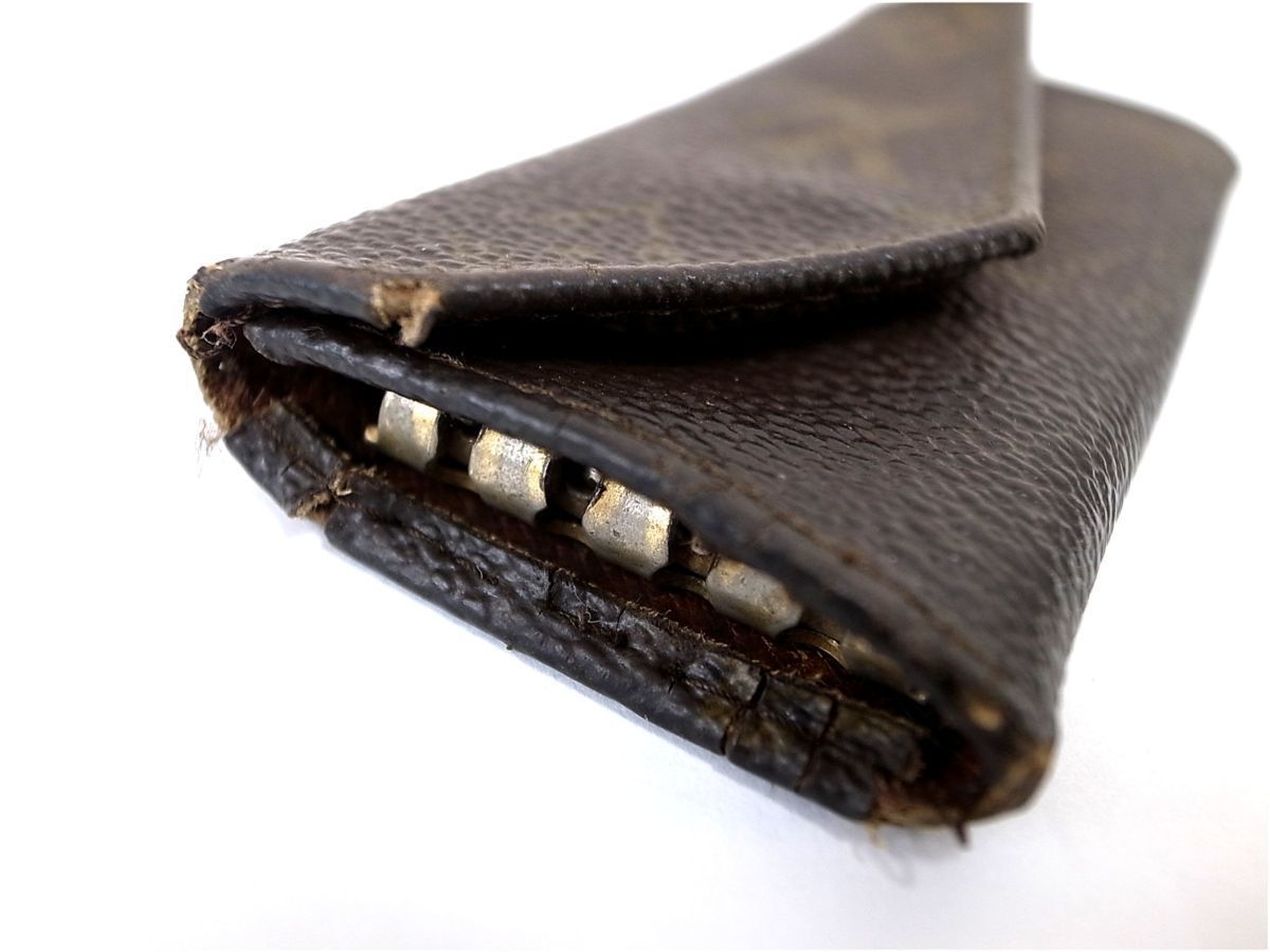 7073T 【本物保証】 LOUIS VUITTON ルイヴィトン モノグラム 4連 7073T 【本物保証】 LOUIS VUITTON ルイヴィトン モノグラム 4連