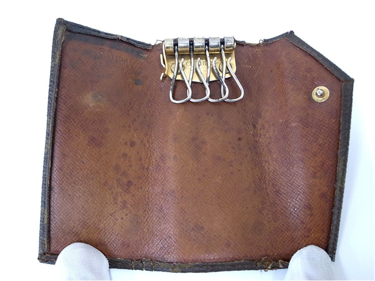 7073T 【本物保証】 LOUIS VUITTON ルイヴィトン モノグラム 4連 7073T 【本物保証】 LOUIS VUITTON ルイヴィトン モノグラム 4連