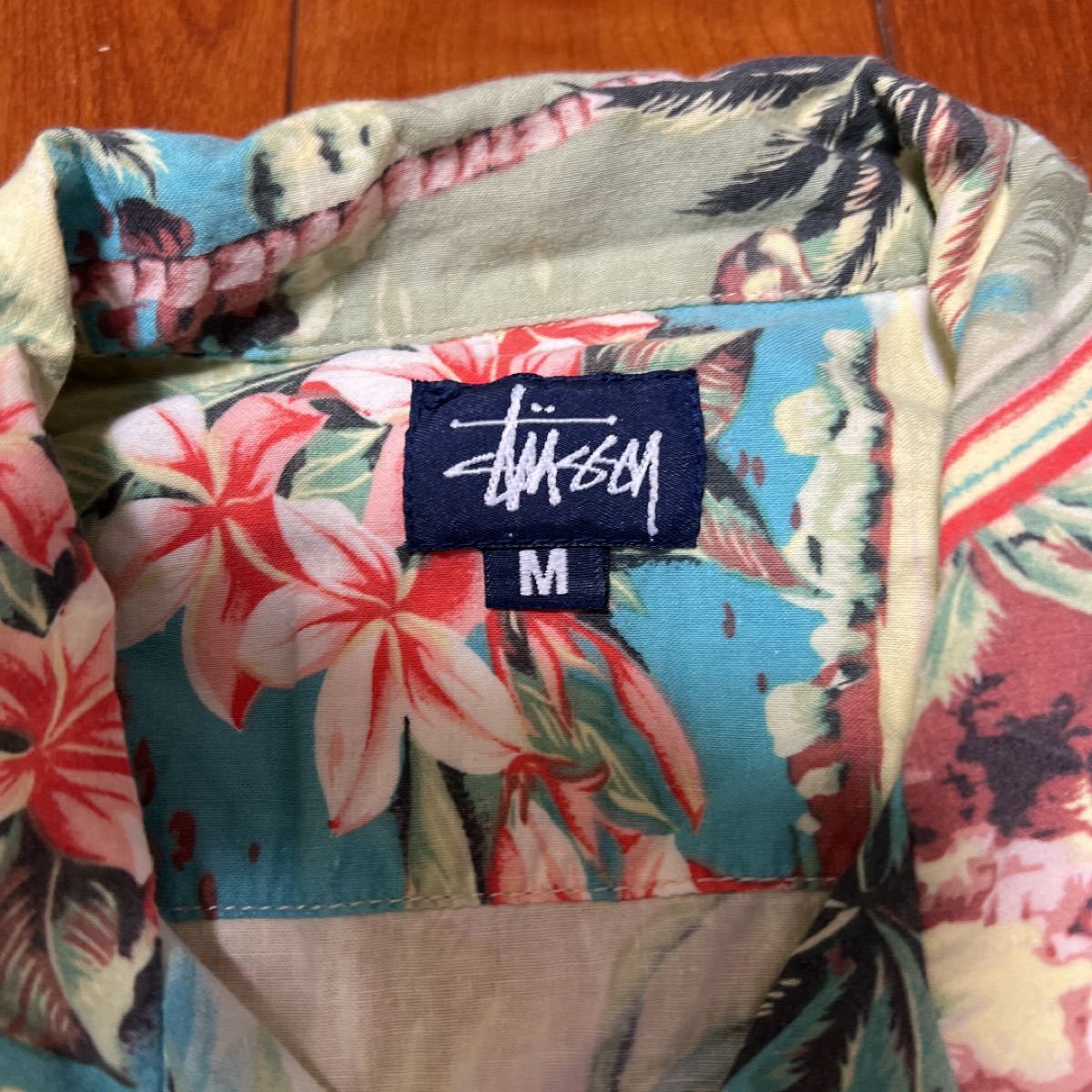 STUSSY アロハシャツ 紺タグ 90年代後期 USA製 Mサイズ|Yahoo STUSSY アロハシャツ 紺タグ 90年代後期 USA製 Mサイズ|Yahoo