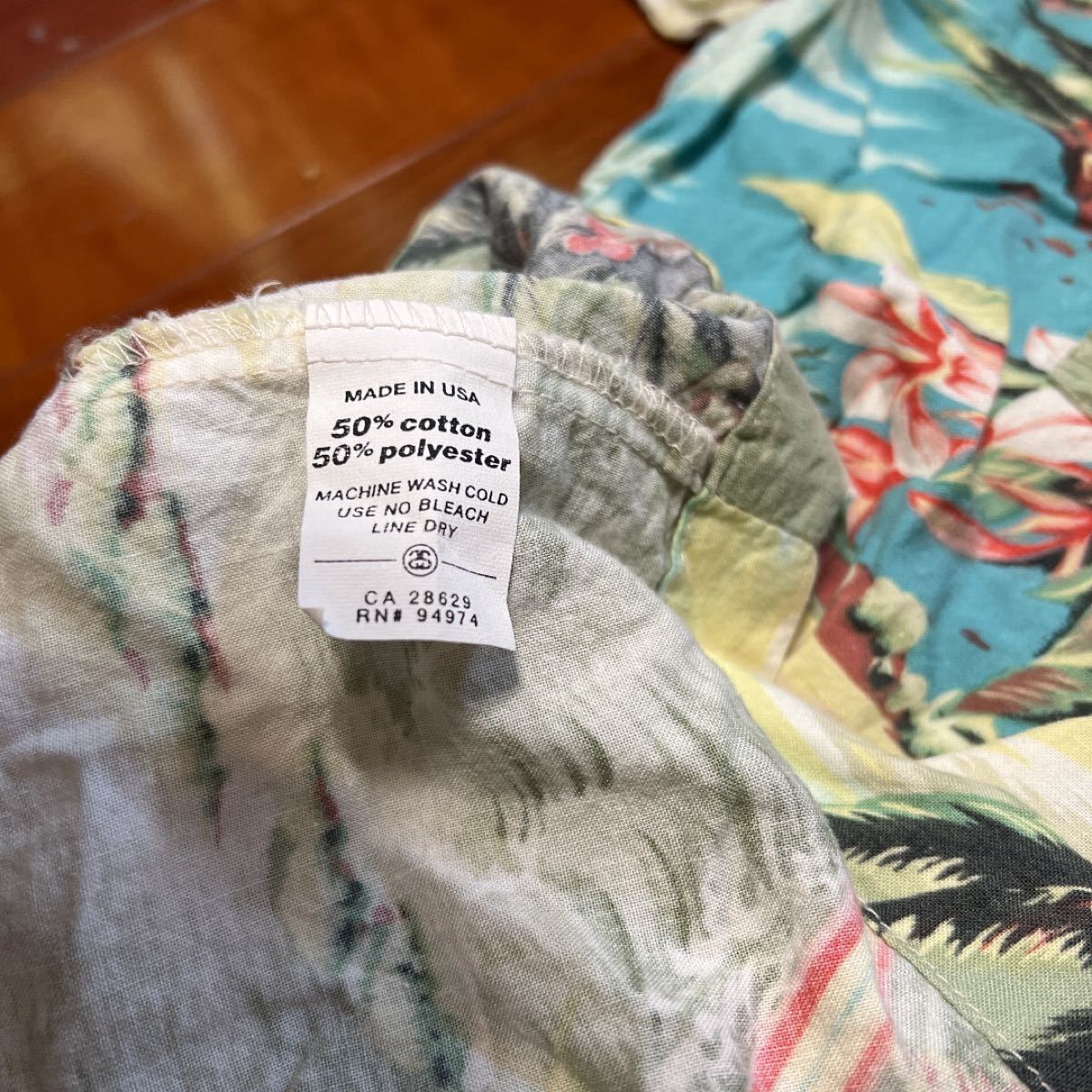 STUSSY アロハシャツ 紺タグ 90年代後期 USA製 Mサイズ|Yahoo STUSSY アロハシャツ 紺タグ 90年代後期 USA製 Mサイズ|Yahoo