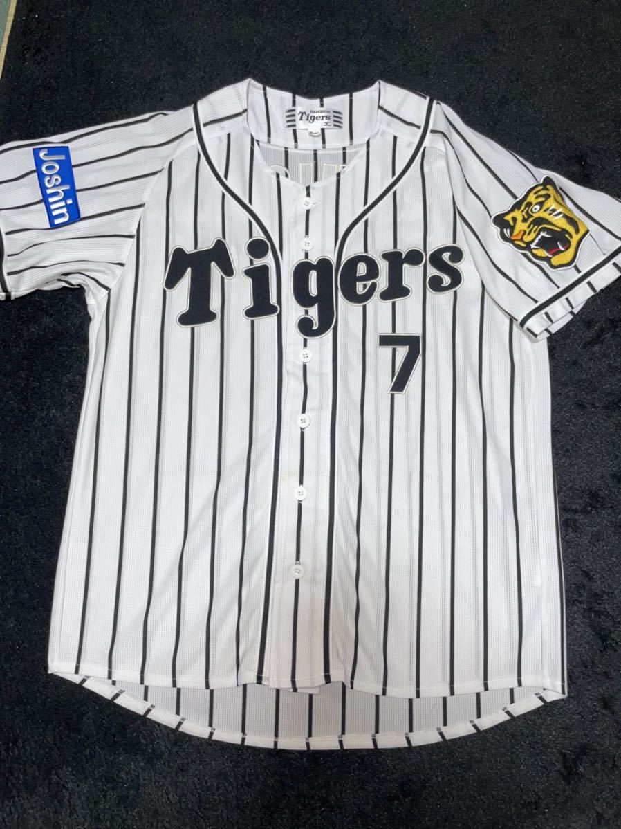 即決 送料無料 阪神タイガース 西岡剛 ユニフォーム ミズノ製 M 即決 送料無料 阪神タイガース 西岡剛 ユニフォーム ミズノ製 M