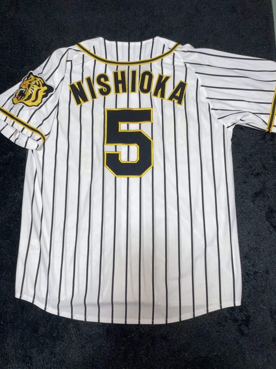 即決 送料無料 阪神タイガース 西岡剛 ユニフォーム ミズノ製 M 即決 送料無料 阪神タイガース 西岡剛 ユニフォーム ミズノ製 M