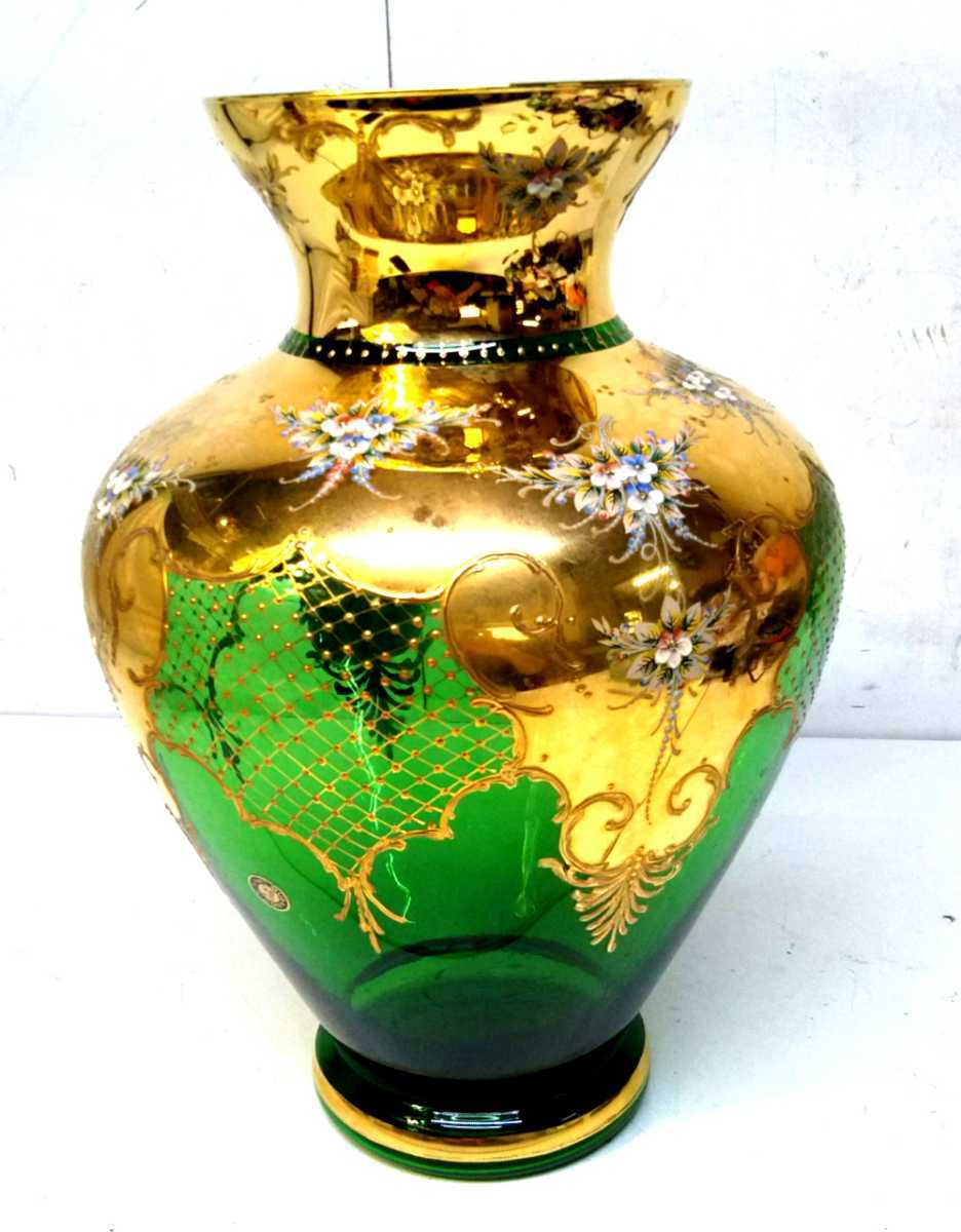 イタリア、ムラノガラスの花瓶 花瓶 | mediacenter.bengkuluselatankab 