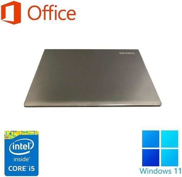 【サポート付き】R634 東芝 Windows11 ノートPC 新品SSD:1TB 新品メモリ：8GB Office2019 & Qtuo 2.4G 無線マウス 5DPIモード_画像3