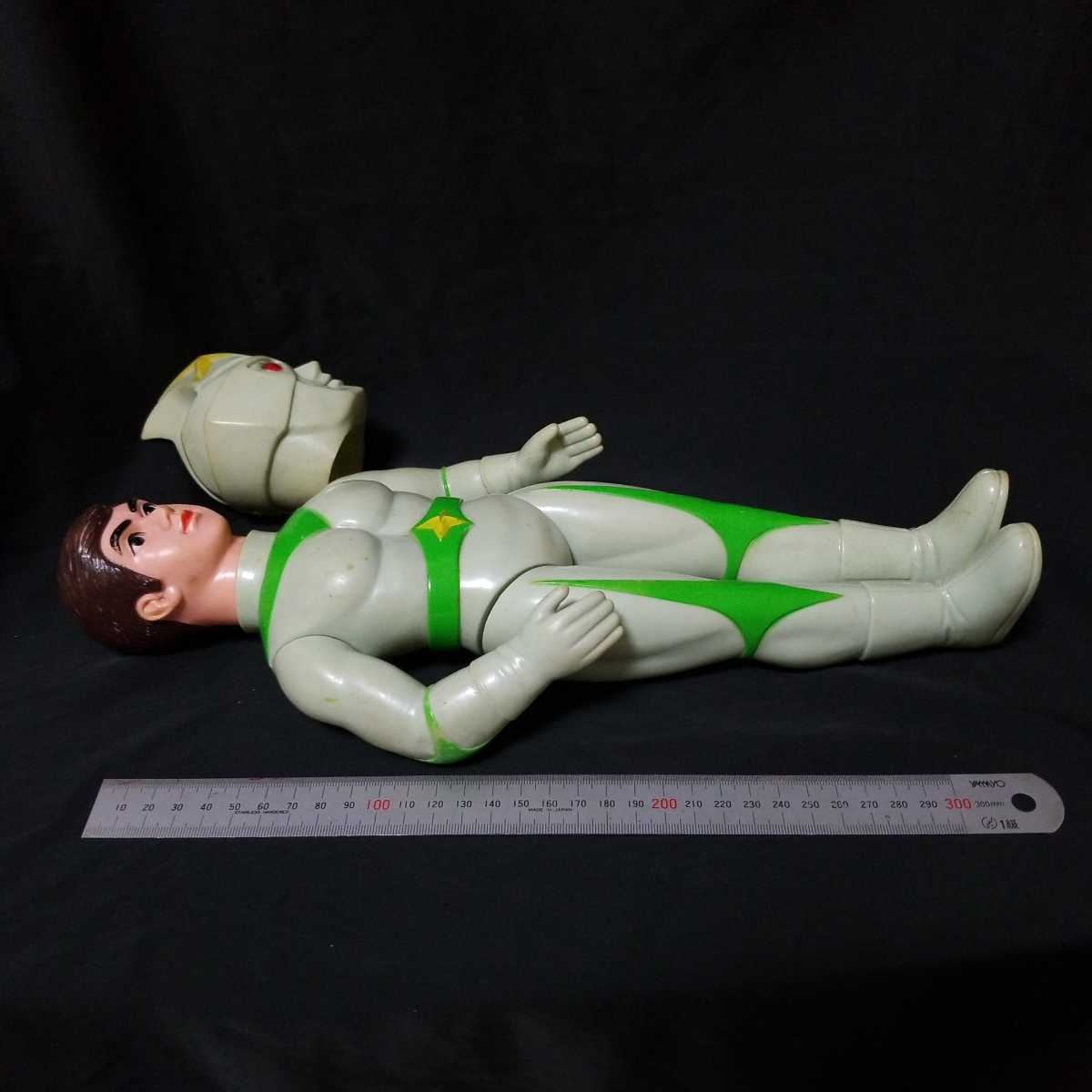 ブルマァク ミラーマン ジャイアントサイズ38cm ソフビ 当時物 ブルマァク ミラーマン ジャイアントサイズ38cm ソフビ 当時物