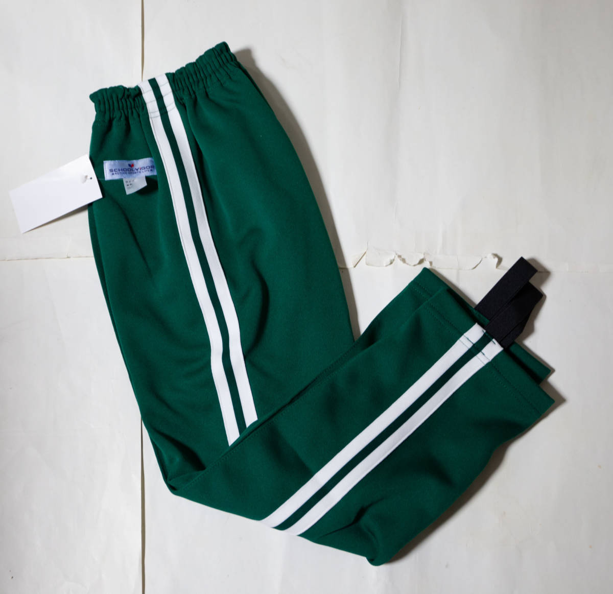 体操服 学校ジャージ上下 緑×白2本線 130 未使用品即決|Yahoo 体操服 学校ジャージ上下 緑×白2本線 130 未使用品即決|Yahoo