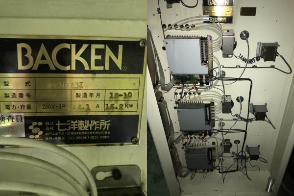 ΩOGΩ BACKEN 南蛮窯 バッケン オーブン 七洋製作所 中古 BKM623T ΩOGΩ BACKEN 南蛮窯 バッケン オーブン 七洋製作所 中古 BKM623T