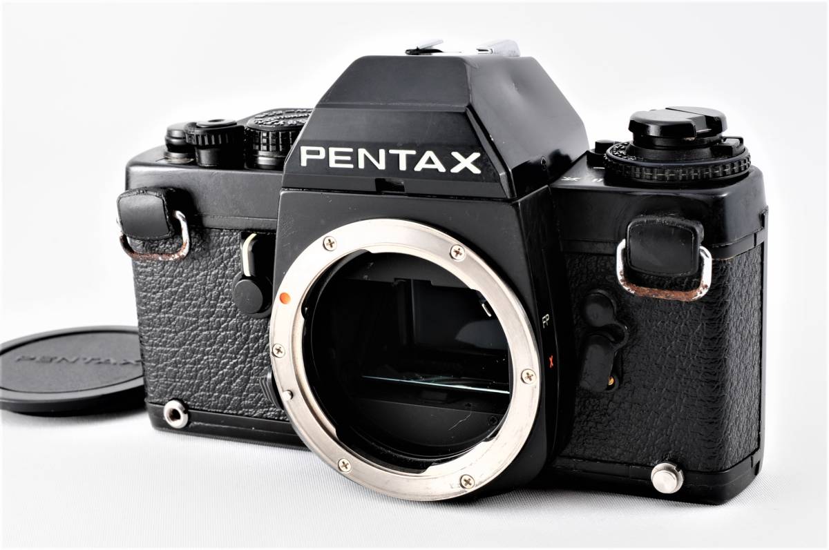 1円〜 PENTAX LX ブラック ボディ 後期型 動作も写りもOKです。シャッター切れ、スピードも変化し、露出計動作しました。概ねキレイです。_画像1