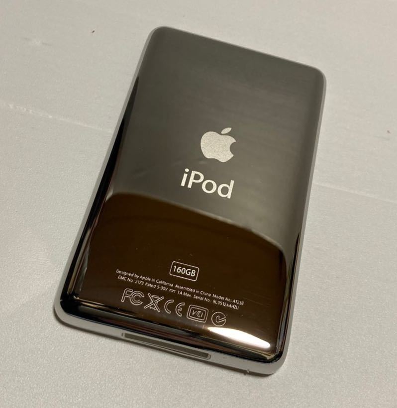  редко встречающийся Apple iPod classic ...6.5 поколение  160GB с 512GB  зеленый   зеленый  custom 　 реконструкция   MC297J   MC293J