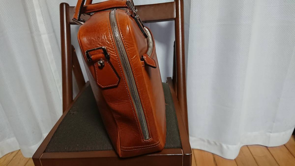Yahoo!オークション - 万双 双鞣和地 シングルブリーフケース Yahoo!オークション - 万双 双鞣和地 シングルブリーフケース
