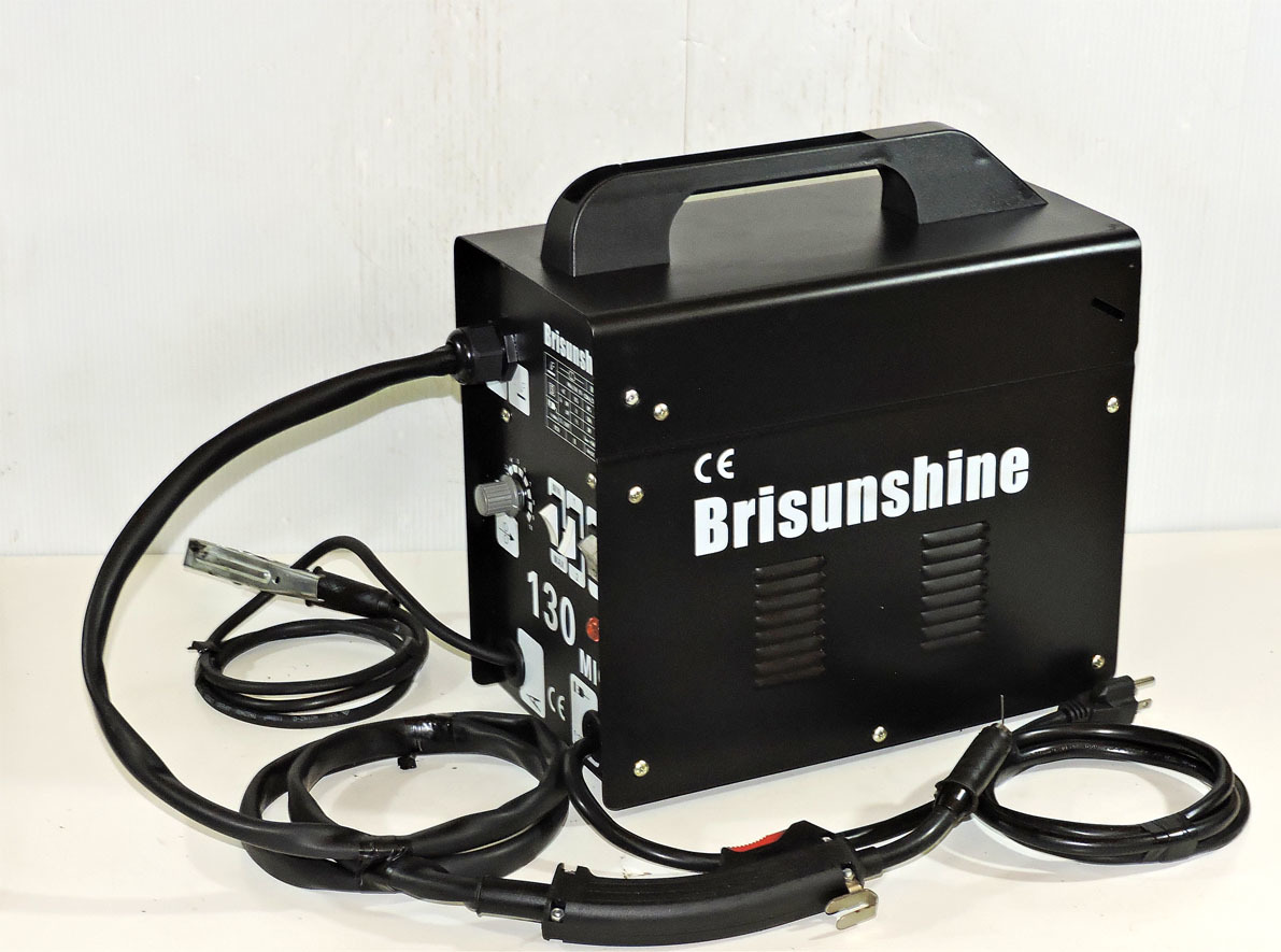 CE Brisunshine 半自動溶接機 100v MIG 溶接機 60-90A 軽量 IEC60974-1