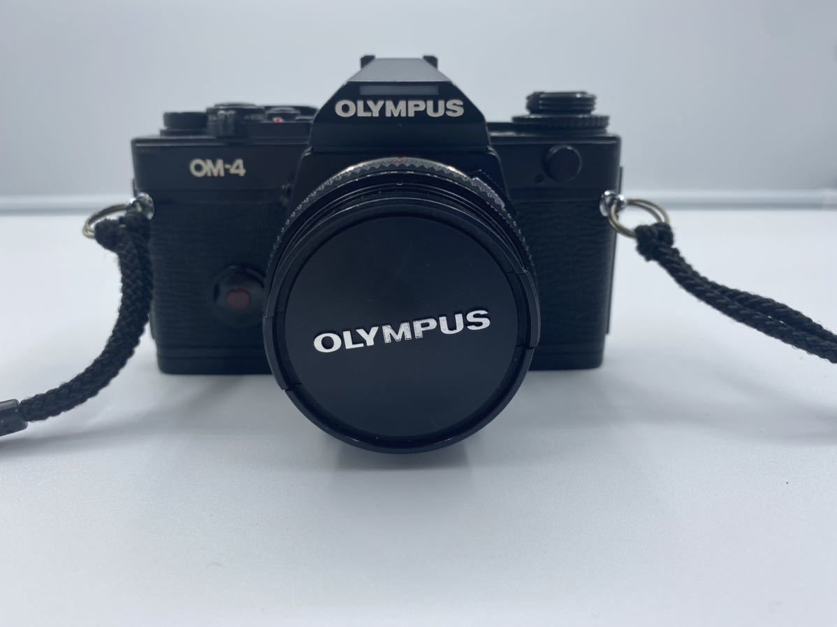 カメラ保管庫品】OLYMPUS オリンパス OM-4 レンズ付き フィルムカメラ