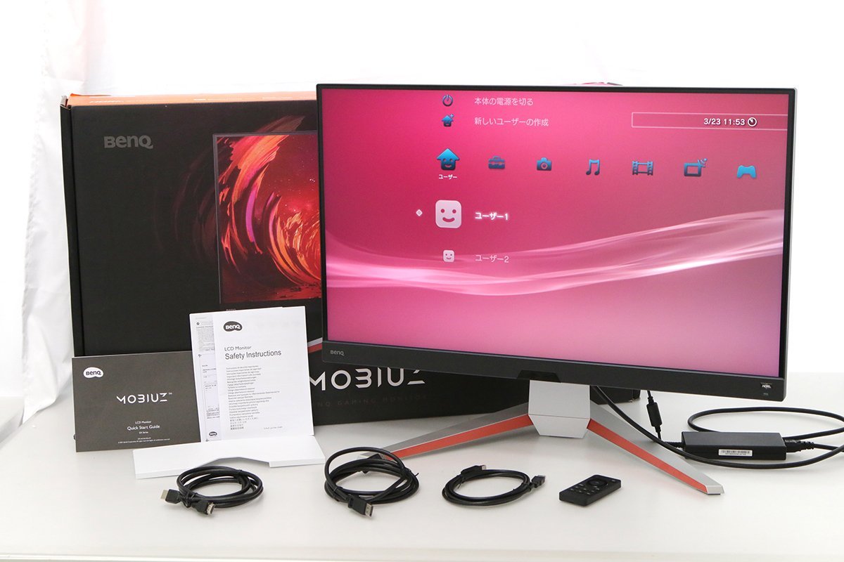 Yahoo!オークション - 極美品|BenQ EX3210U ゲーミングモニター Yahoo!オークション - 極美品|BenQ EX3210U ゲーミングモニター