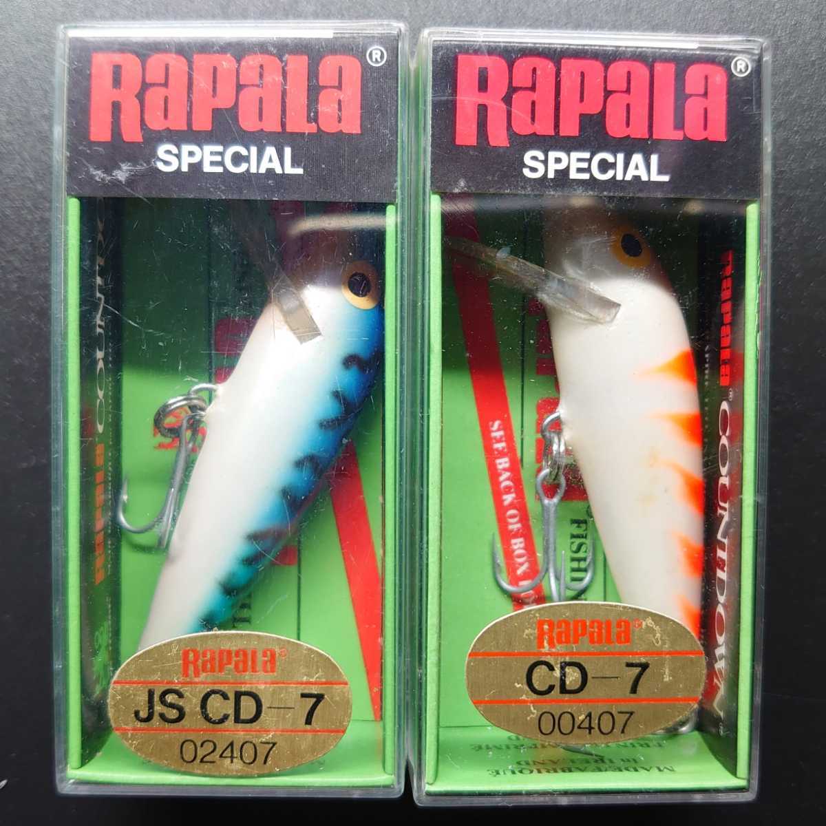 【定形外120円】ラパラ CD7 2個セット ① カウントダウン Rapala Count Down 7 CD-7_画像1