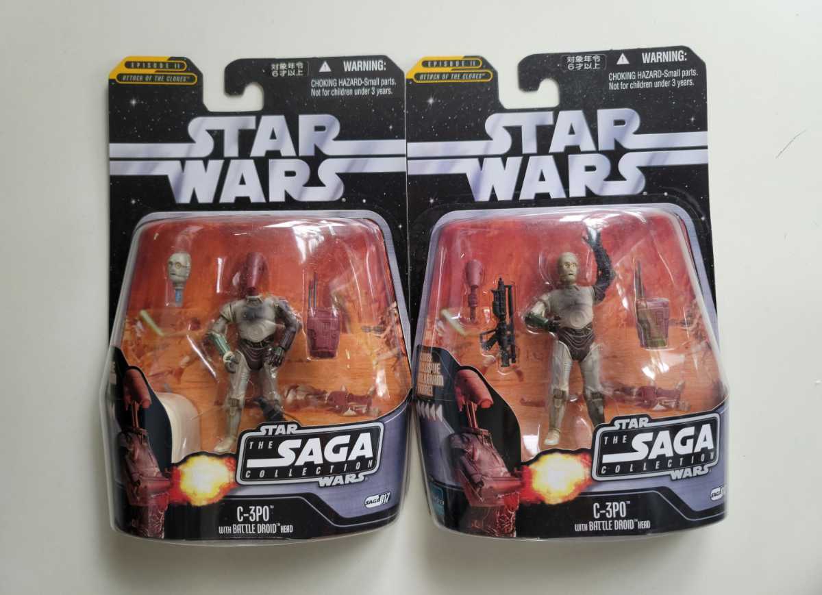 ■SAGA■C-3PO with バトル・ドロイド ヘッド / バリエーション 2種の画像1