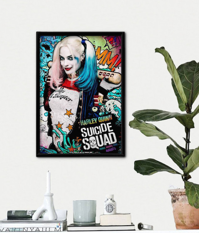  art poster 307 Harley i*k in * picture frame attaching interior poster A4 size * pop art paroti art wellcome poster 