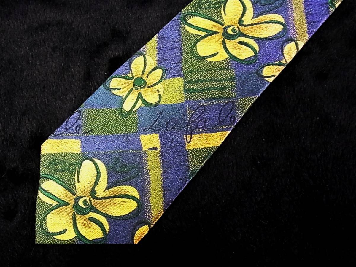 ● новый товар ●N1671●... этикетка 【 вышивание   *   цветы  】● галстук ●