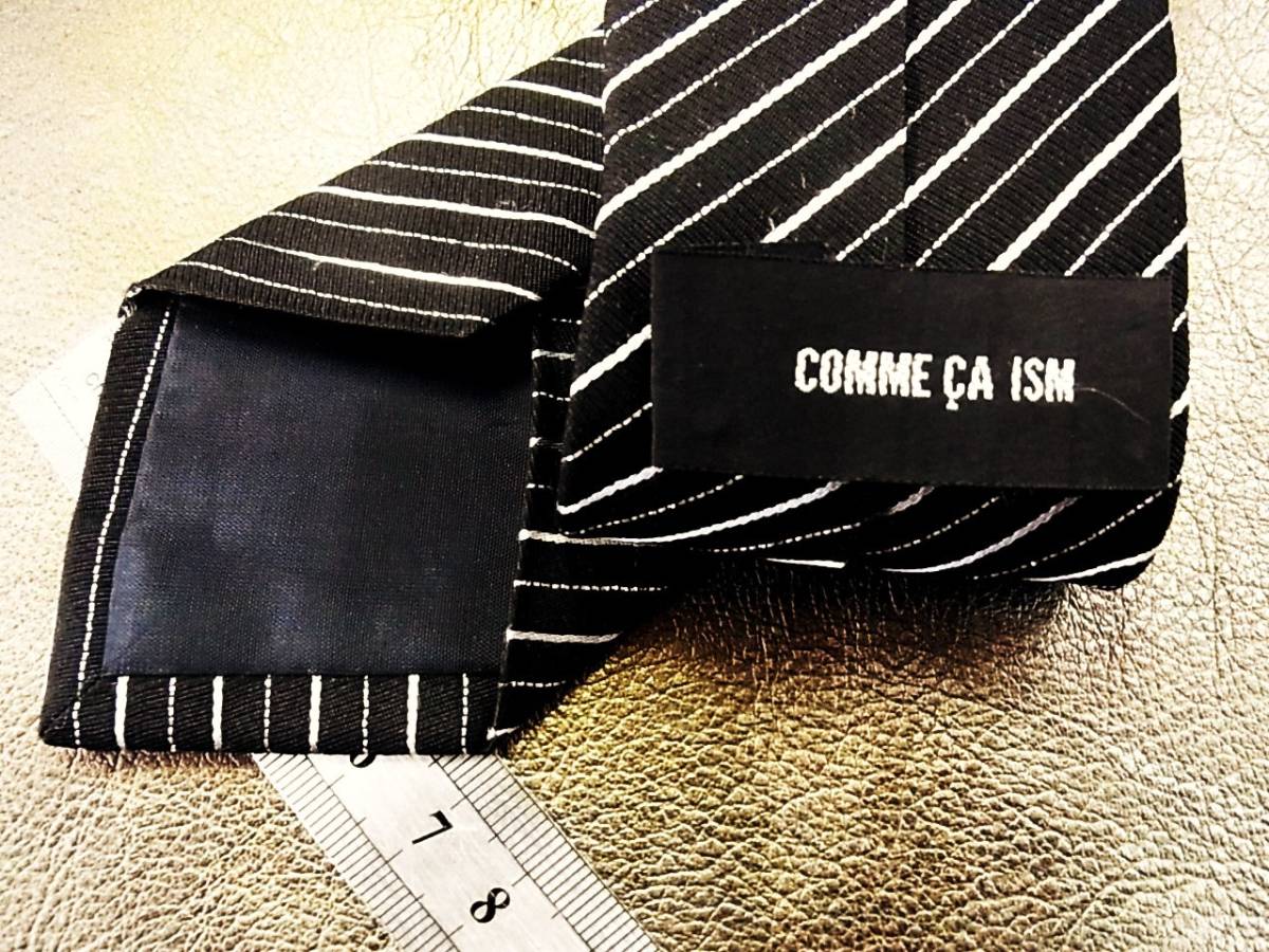 ♪№H0776良品♪【人気の超細6.8㎝】【COMME CA ISM】コムサイズム♪ネクタイ♪ナロータイ♪_画像2