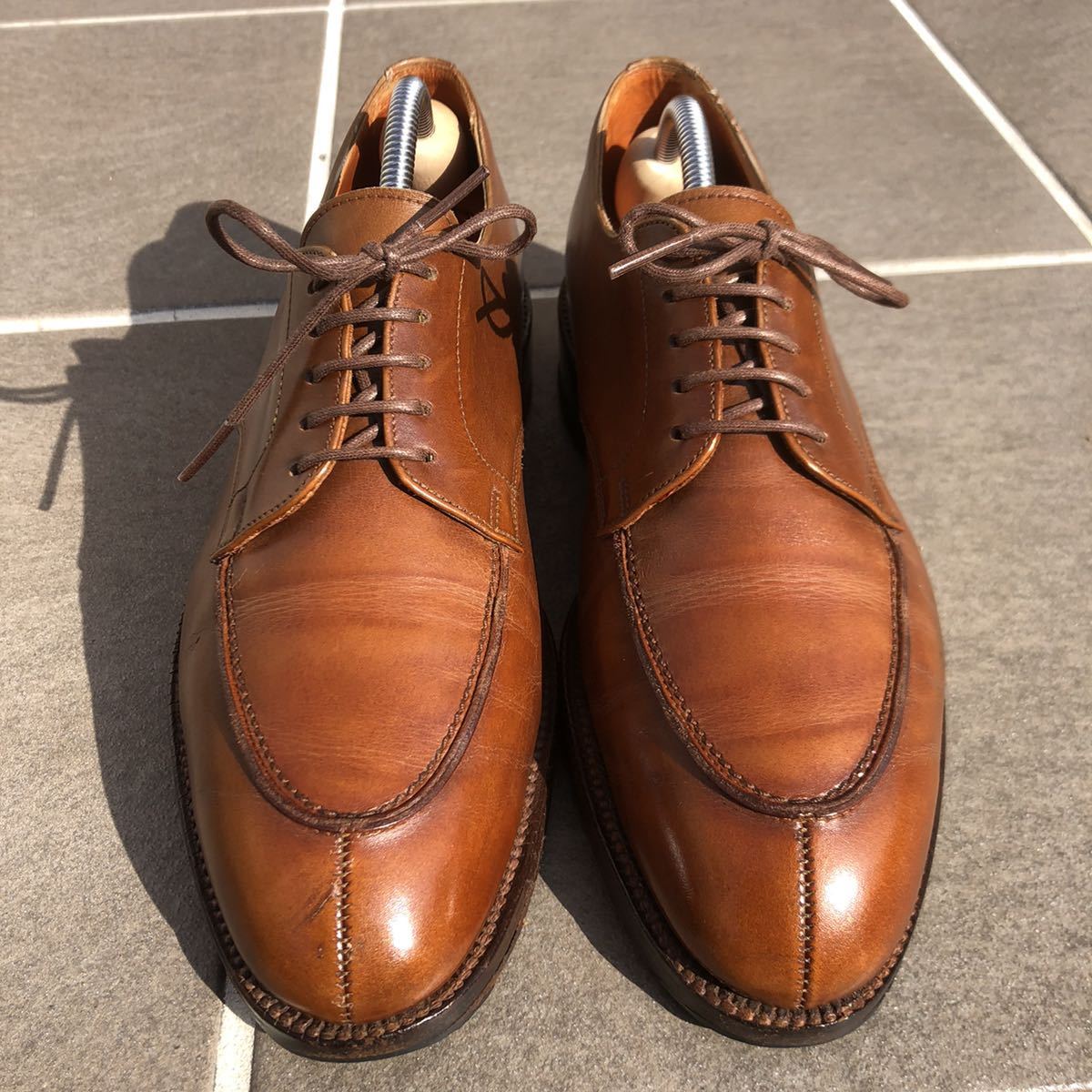 Lloyd Footwear マスターロイド Crockett&Jones製 Uチップ Vチップ