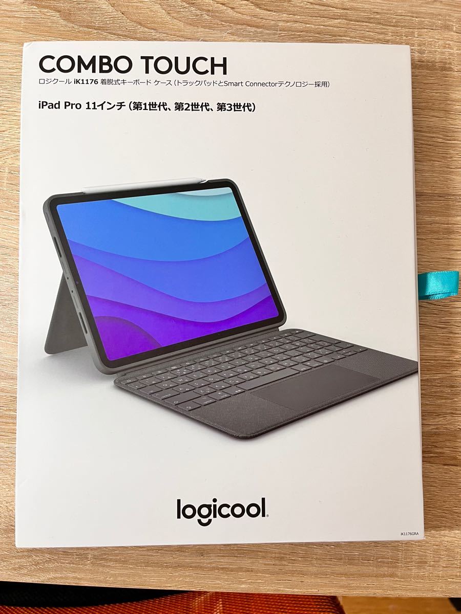 Logicool COMBO TOUCH iK1176GRA iPad Pro用-