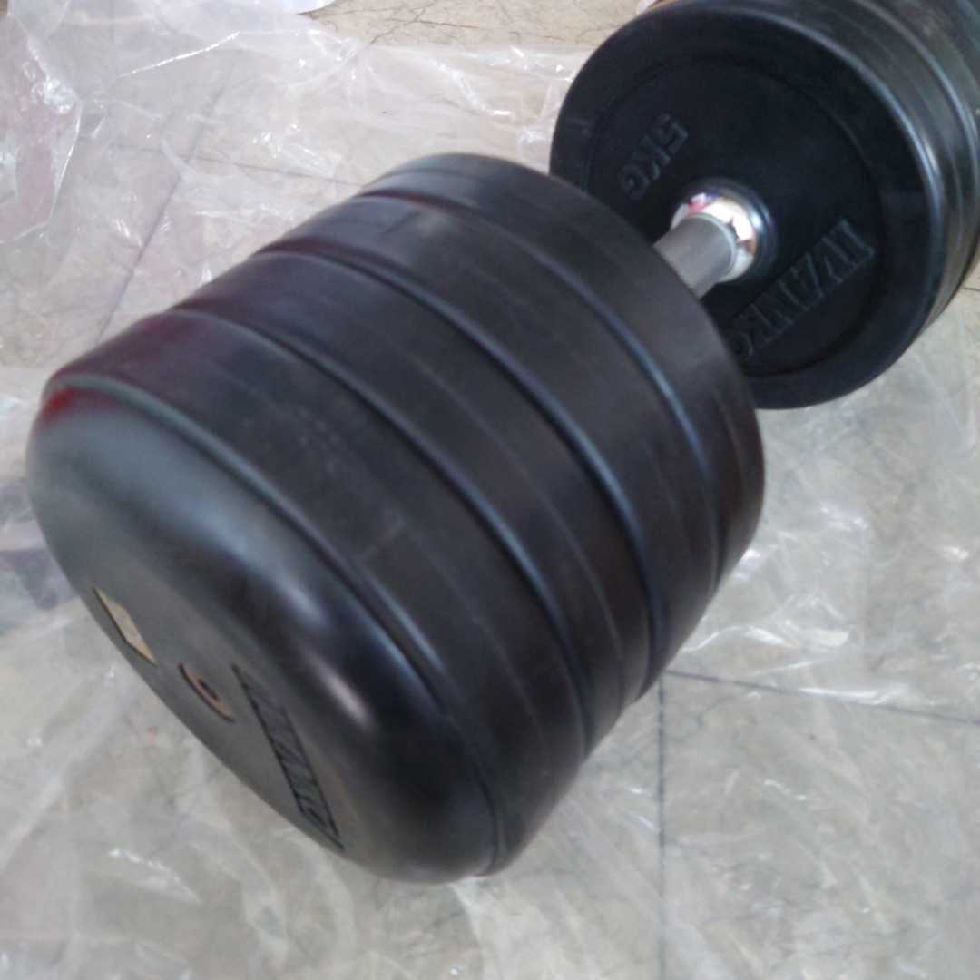 イバンコ ヤフオク! IVANKO ラバー ジム用ダンベル 24kg