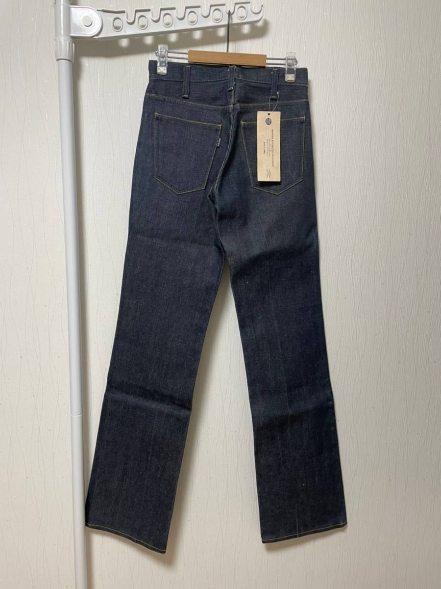 未使用☆[DENIME] オゾンリディ期 178 インディゴデニムパンツ 27 日本製 ドゥニーム