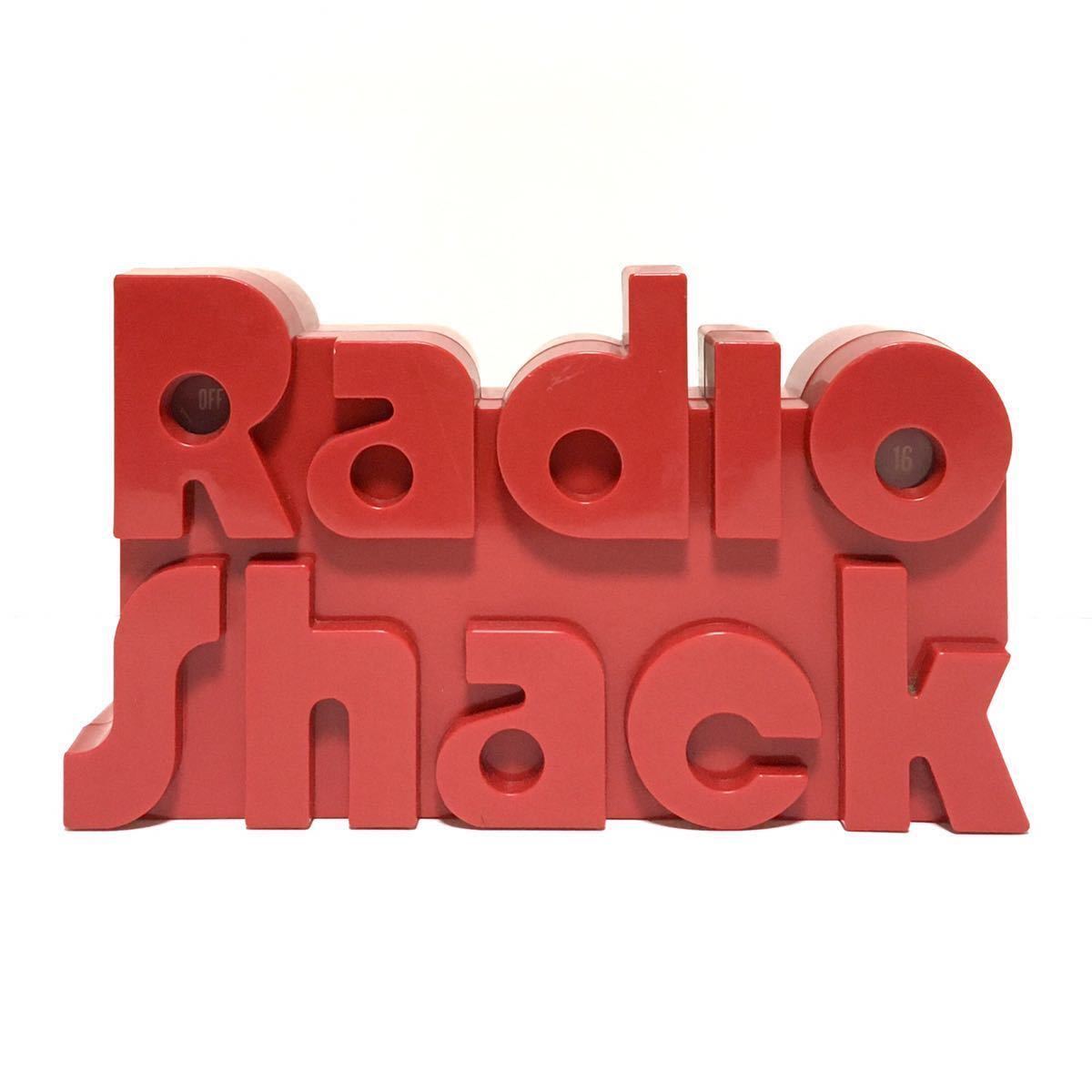 『3年保証』 Radio ★レア Shack 1 アメリカン雑貨 レトロ インテリア ビンテージ パントン スペースエイジ 80s 70s 80年代 70年代 ノベルティ ラジオ アンティーク