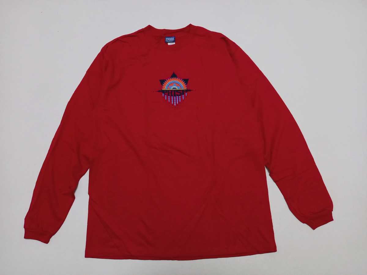 【送料無料】新品PHISH 長袖Tシャツ 正規品 ロンT 希少 フィッシュ バンドT ヴィンテージ USA CD DVD LP ジャムバンド GRATEFUL DEAD