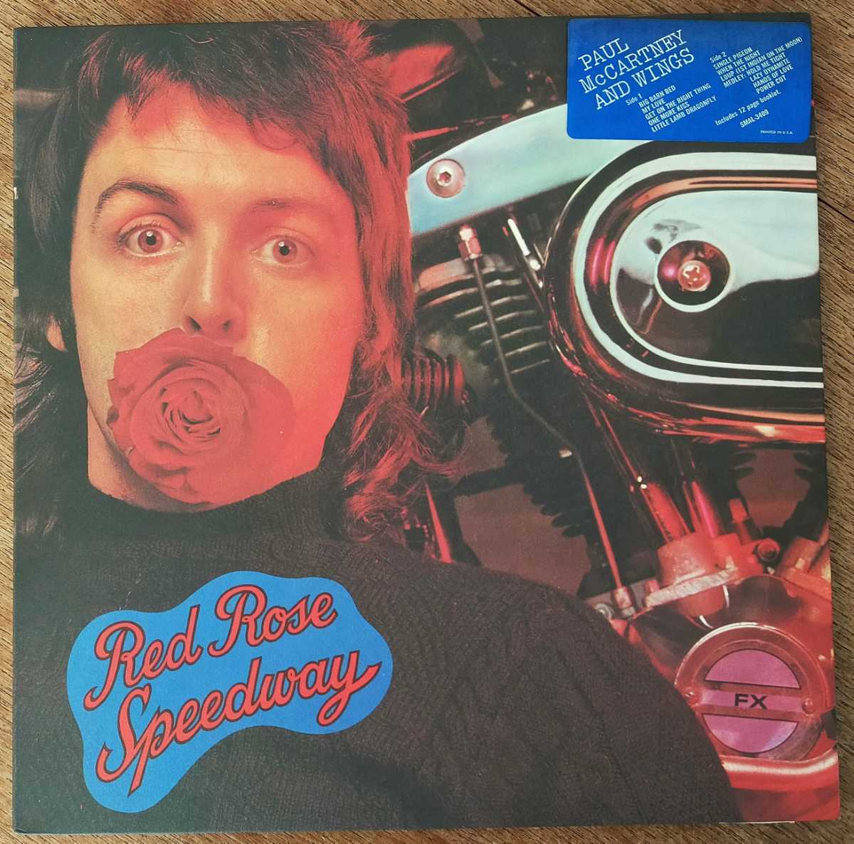 Paul McCartney & Wings/Red Rose Speedway/米Org./点字ジャケット/Beatles_画像1