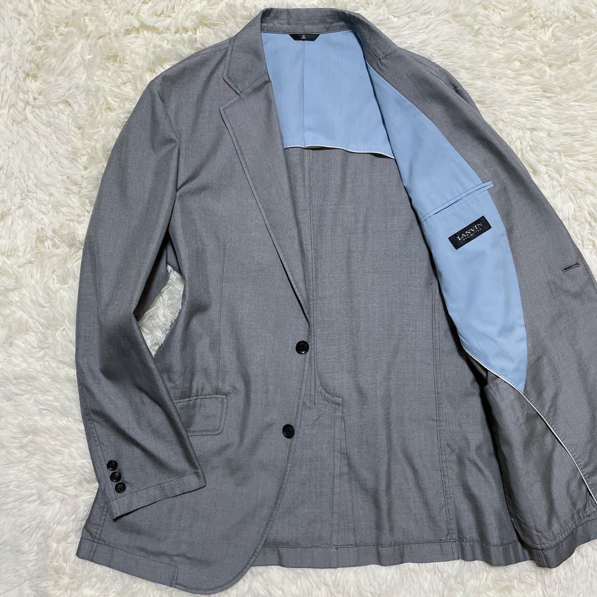 単品販売/受注生産 LANVIN COLLECTION シルク ジャケット ランバン