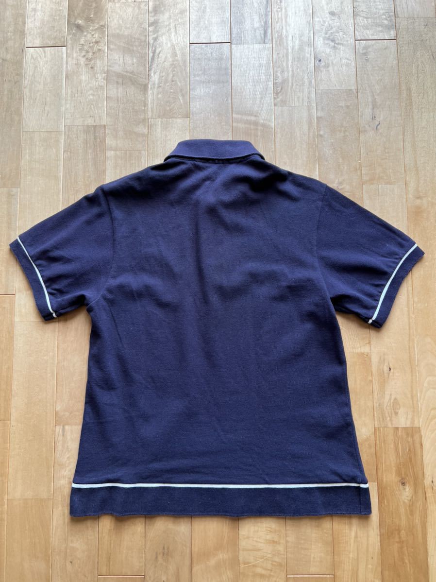希少】LACOSTE ラコステ 青ワニ SHIPS別注ポロシャツ サイズ3 希少】LACOSTE ラコステ 青ワニ SHIPS別注ポロシャツ サイズ3